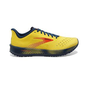 Brooks Hyperion Tempo Road Running Shoes - Mens, Yellow/Blue/Red | IE-IDV237058